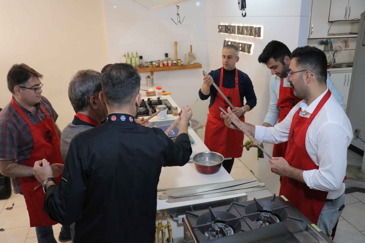 دوره کباب زنی و تخته کاری